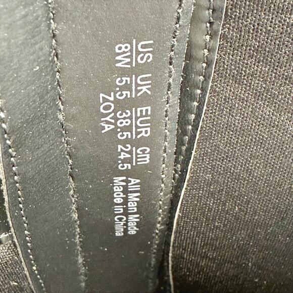 Naturalizer Womens SOUL Naturalizer Zoya Boots US 8 Wide Black Knee High NIB - Picture 12 of 12